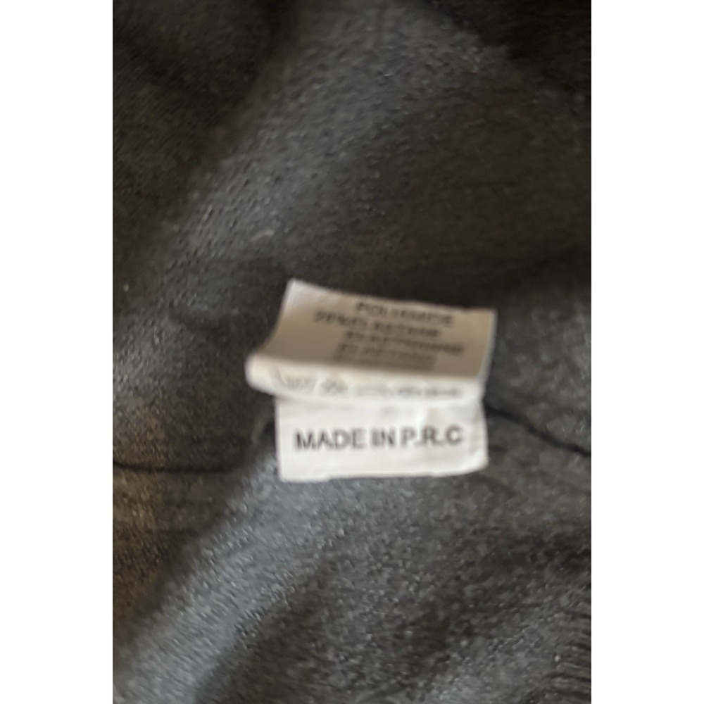 New Collection Hoodie Women's Gray Leopard Print with Gold Foil Accents & Gilt - Picture 12 of 16